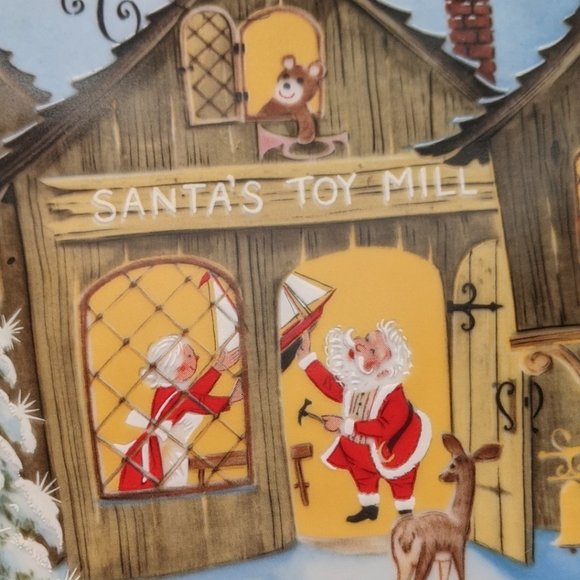 Vintage Brian Day, Christmas 1979 Limited Edition plate Collectors with Box - Picture 5 of 7